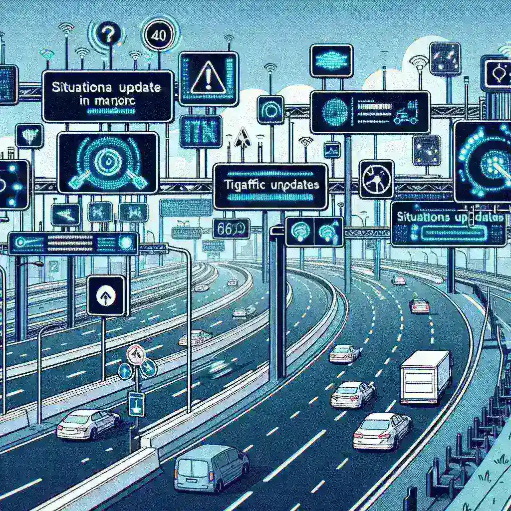 La DGT implanta señalización digital conectada en autopistas principales